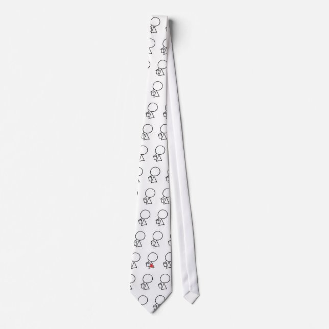 super cool throat garnish tie (Front)