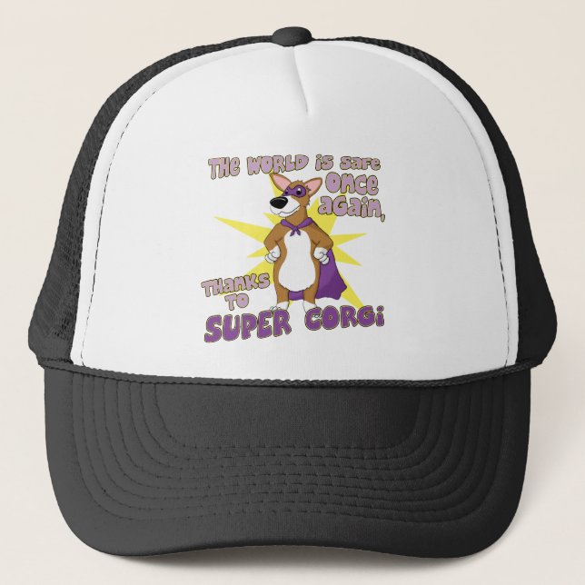 Super Corgi Hat (Front)