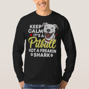 Super Cosy Pitbull Dog Lover With Cute Dog T-Shirt