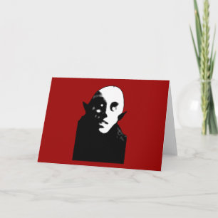 Super Creepy Nosferatu Face T-shirts, Mugs Card
