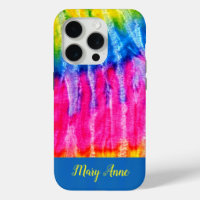 SUPER CUTE AND COLORFUL ABSTRACT DESIGN TIE-DYE