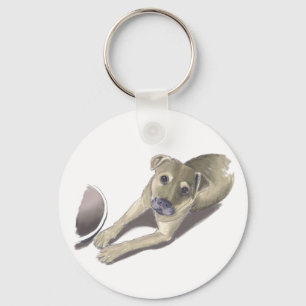 Super Cute Ashton's Best Friend Dog Keychain