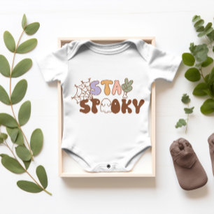 Super Cute baby Halloween "Stay Spooky" Bodysuit