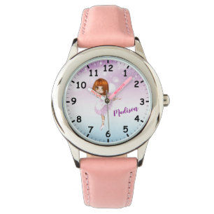 Super Cute Ballerina Personalized Kids Watch
