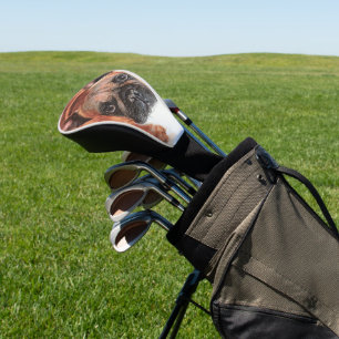 Super Cute Brown French Bulldog Golf Head Cover
