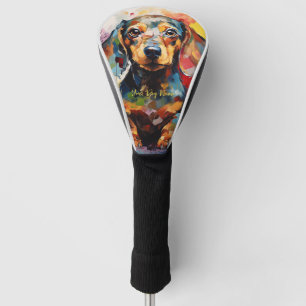 Super Cute Dachshund Dog Puppy 001 - Xeno Lucilfer Golf Head Cover