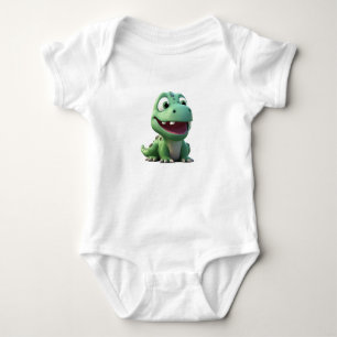 Super Cute Dinosaur Baby Bodysuit