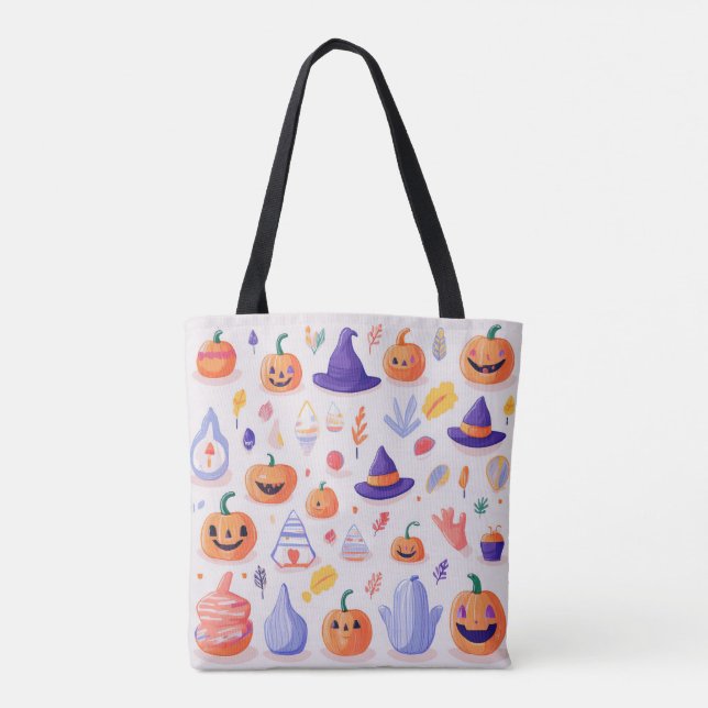 Super Cute Halloween | Great for all ages Tote Bag (Back)