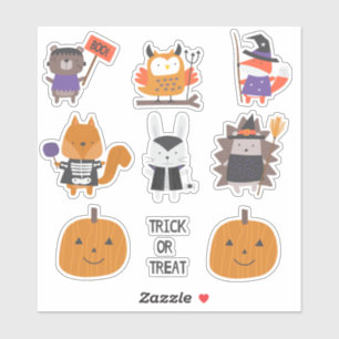 Super cute Halloween woodland creatures
