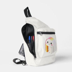 Super cute personalized Cut Sew sling bag