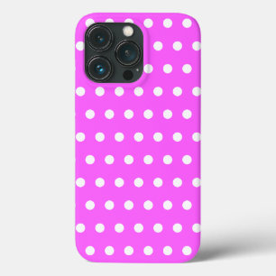 Super Cute Pink And Black Hearts Pattern  iPhone 13 Pro Case