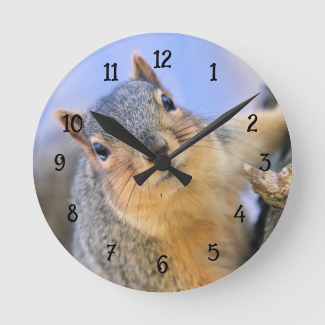 Super cute round clock (Front)