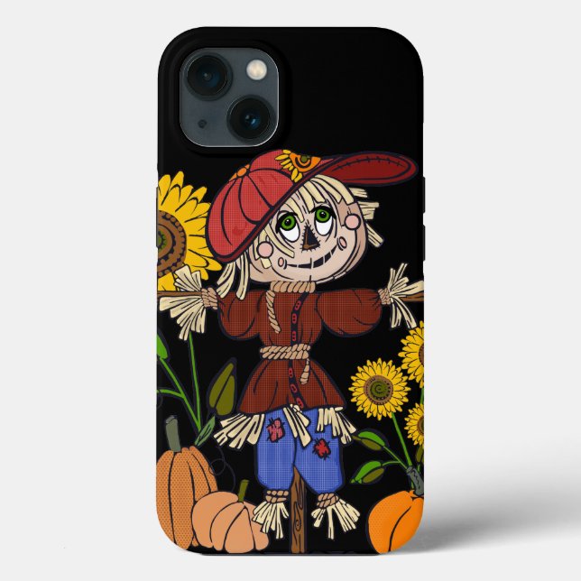 Super Cute Scarecrow Case-Mate iPhone Case (Back)