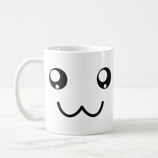Super Cute Smiley Coffee Cup (Left)