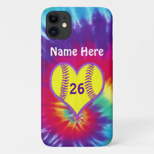 Super Cute Softball Phone Cases, Older to Newest iPhone 11 Case