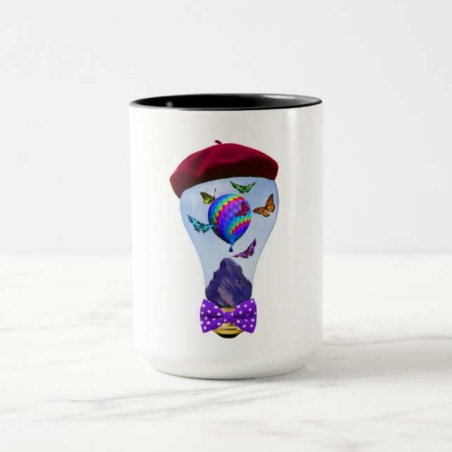 Super Cute Surreal Fantasy Mug (Center)