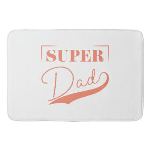 Super Dad Bath Mat