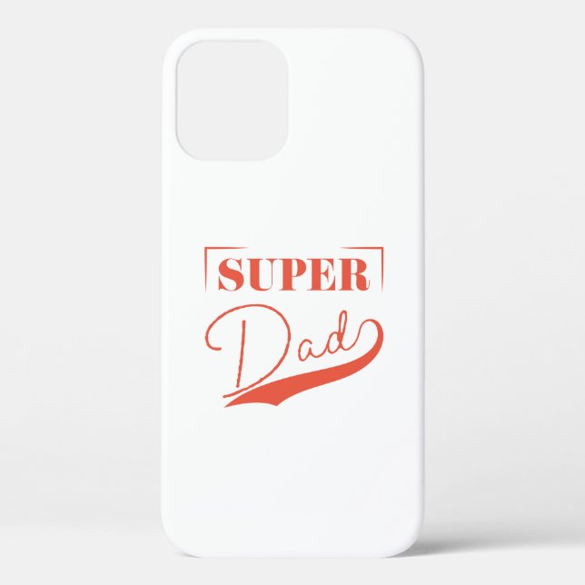 Super Dad Case-Mate iPhone Case (Back)