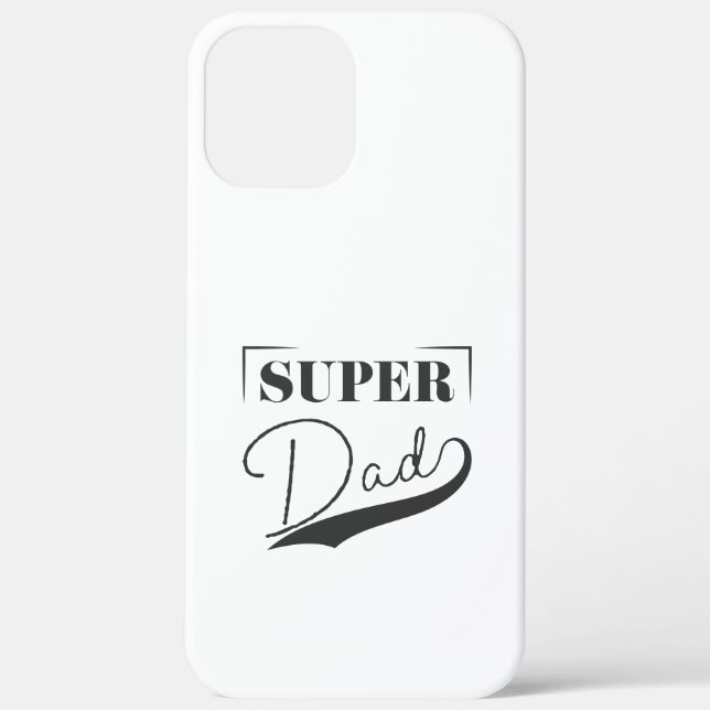 Super Dad Case-Mate iPhone Case (Back)