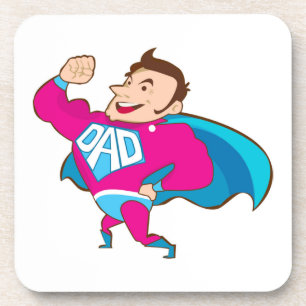 SUPER DAD COASTER