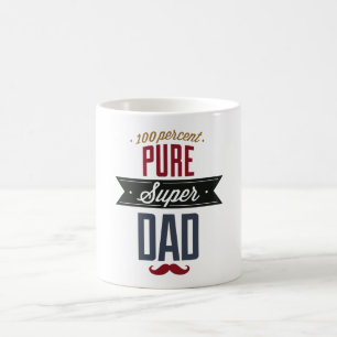Super dad coffee mug