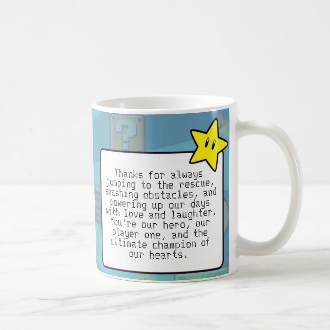 Super Dad Coffee Mug (Right)