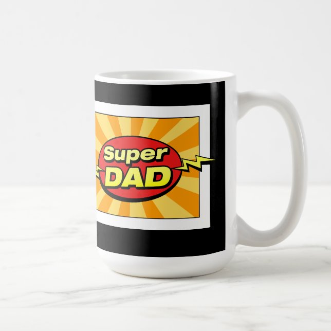 Super Dad coffee mug (Right)