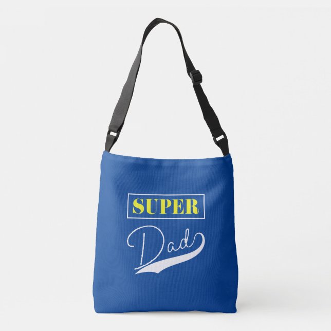Super Dad  Crossbody Bag (Back)