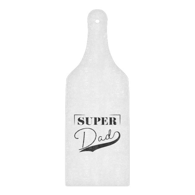 Super Dad Cutting Board (Front)
