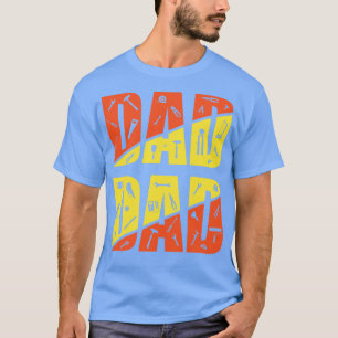 Super Dad Daddy Best Dad Papa Fathers Day 9 T-Shirt