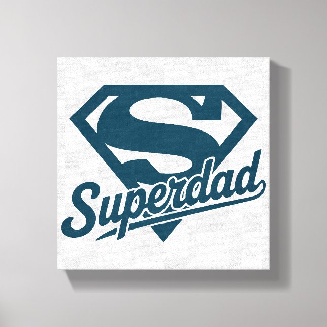 Super Dad Ever  Canvas Print (Front)