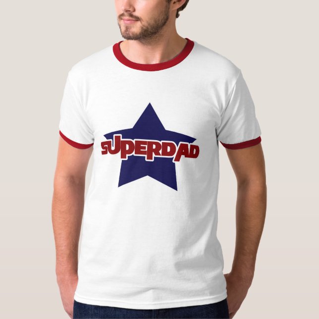 Super Dad Fathers Day T-Shirt (Front)
