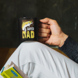 Super Dad Fishing Gift for Father’s Day Gift Mug