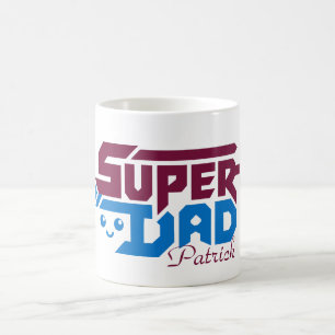 Super Dad Gamer Gift – Cute Retro Coffee Mug