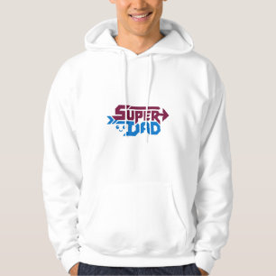 Super Dad Gamer Gift – Cute Retro Hoodie