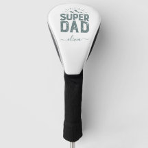 Super Dad Golf Head Cover – Personalized Father’s