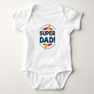 Super Dad Happy Father's Day Bodysuit