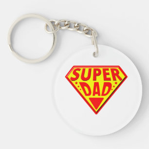 Super Dad - Happy Fathers Day Keychain