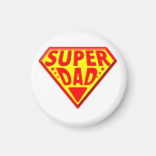 Super Dad - Happy Fathers Day Magnet
