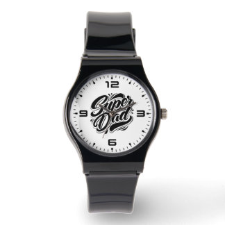 Super Dad Hero Typography Design-67888 Watch
