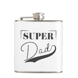 Super Dad Hip Flask