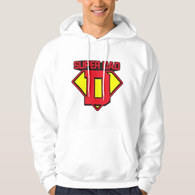 Super Dad 🦸‍♂️💪 Hoodie (Front)