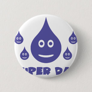 super dad icon 2 inch round button