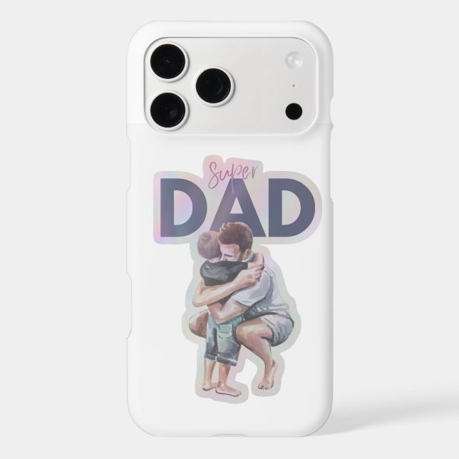 Super Dad Iphone 17 pro max Case (Verso)
