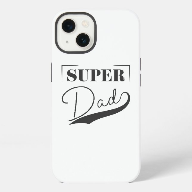 Super Dad iPhone Case (Back)
