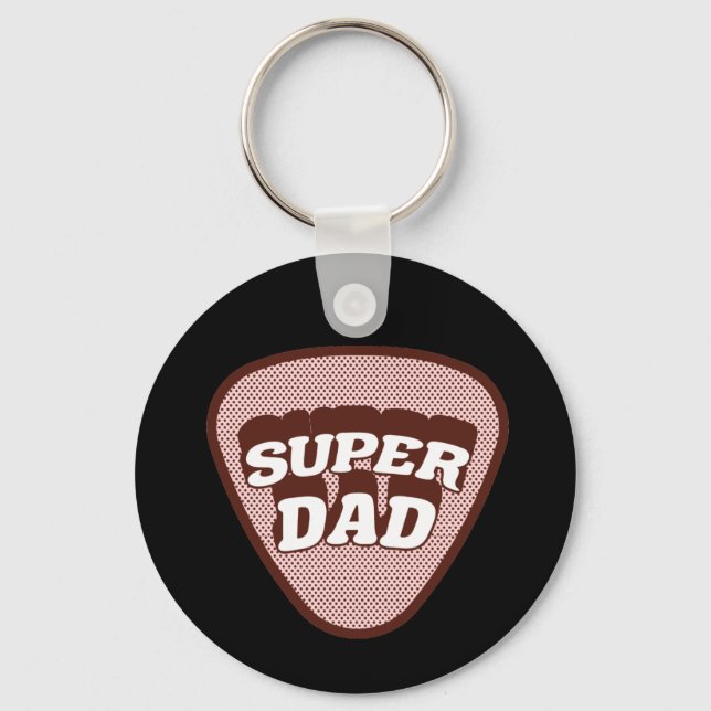 Super Dad  Keychain (Front)
