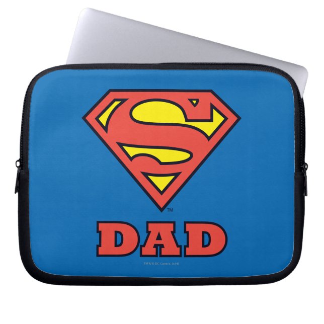Super Dad Laptop Sleeve (Front)