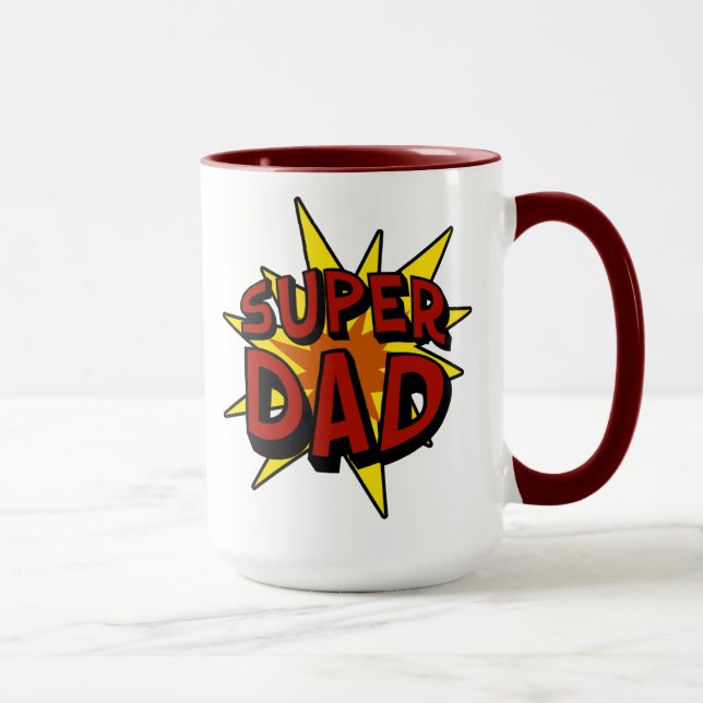 Super Dad Mugs (Right)