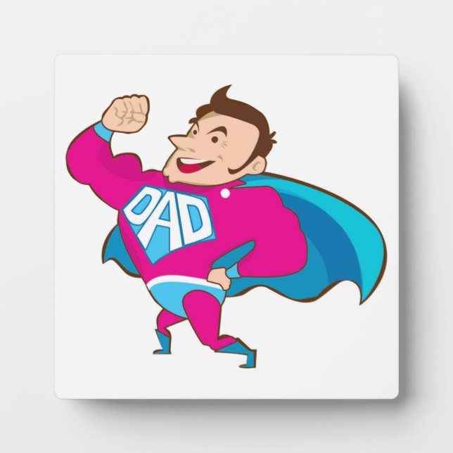 SUPER DAD PLAQUE (Front)