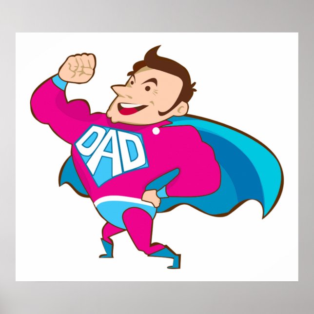 SUPER DAD POSTER (Front)